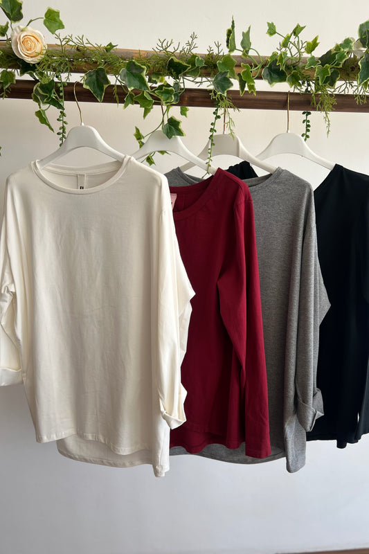 Camisola Básica Com Macho