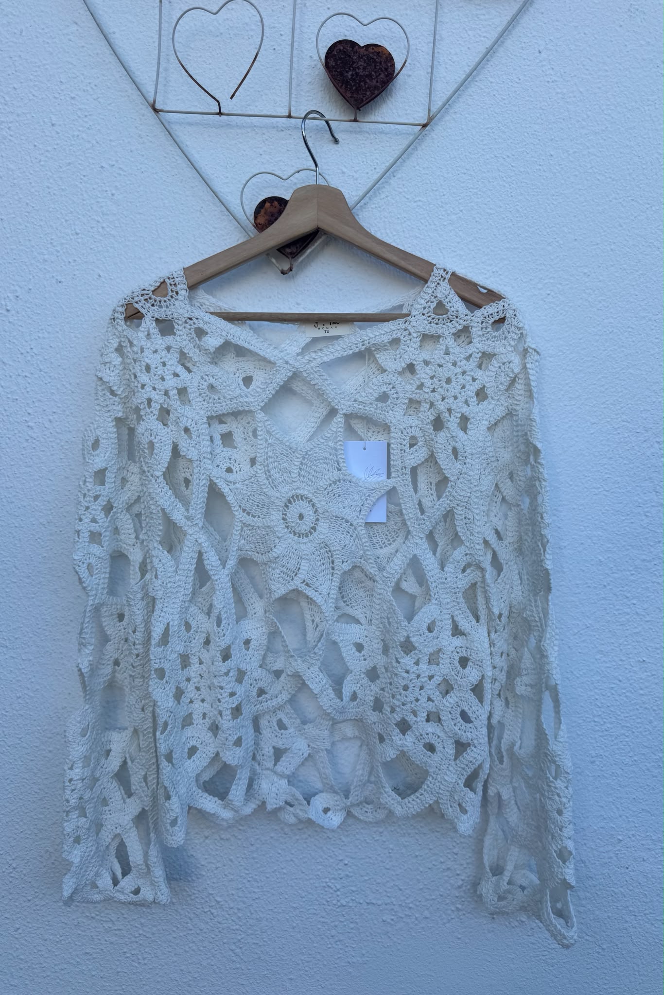 Camisola de croche