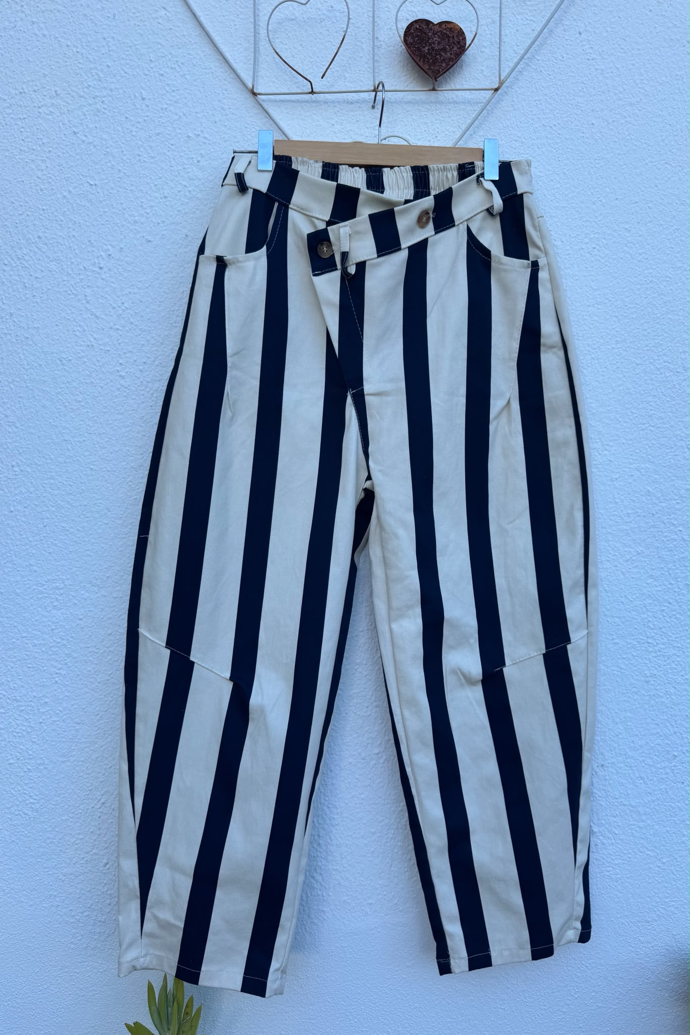 Calça Risca Ballon