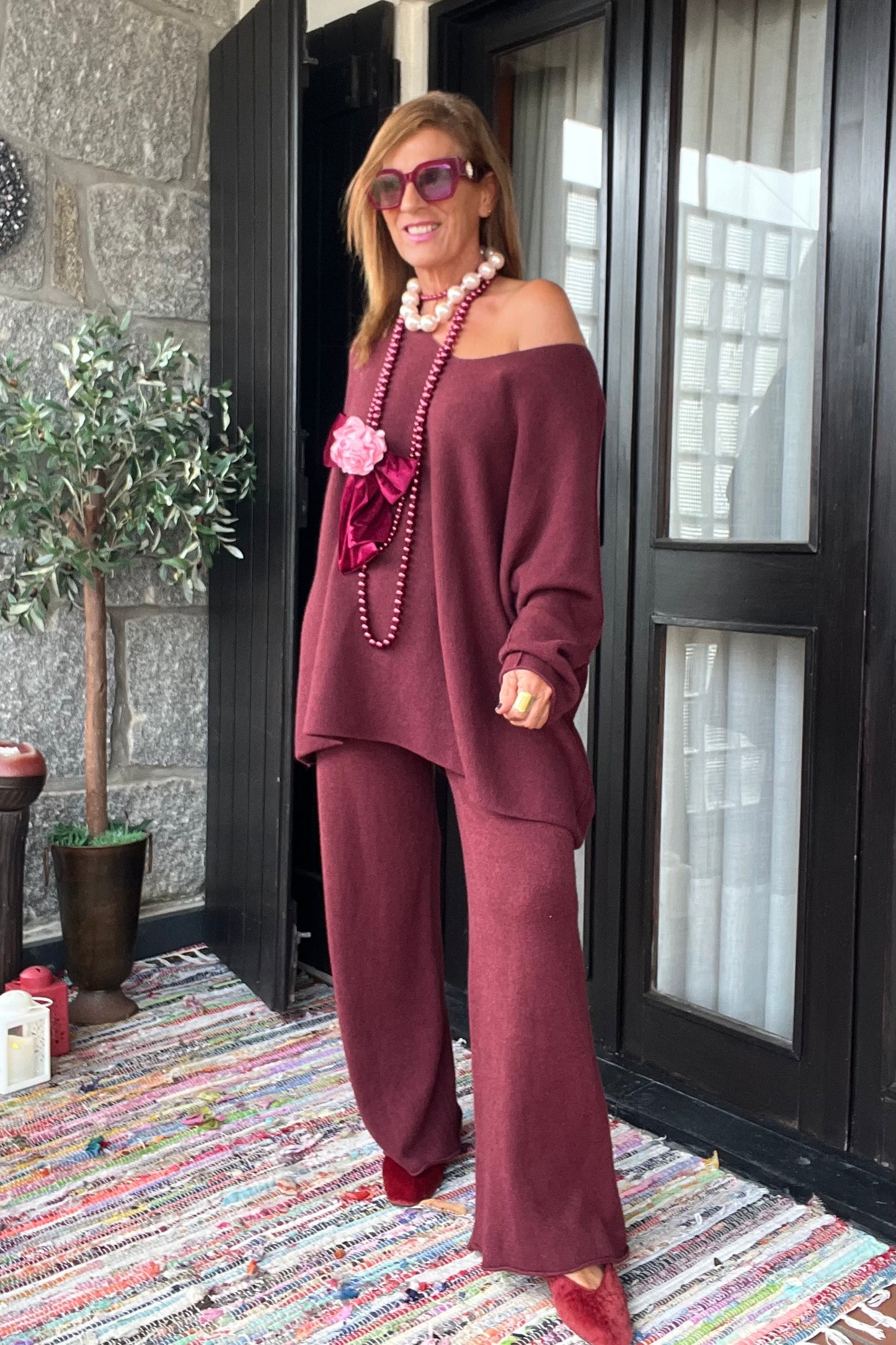 Conjunto Malha Comfy