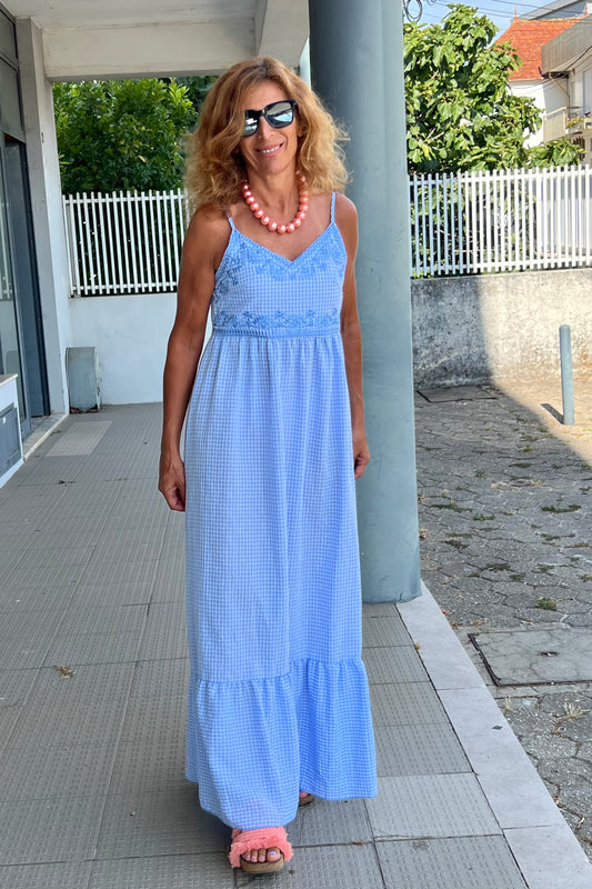 Vestido Vichy
