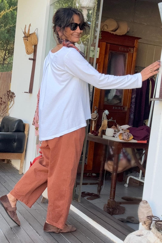 Camisola Básica Com Macho