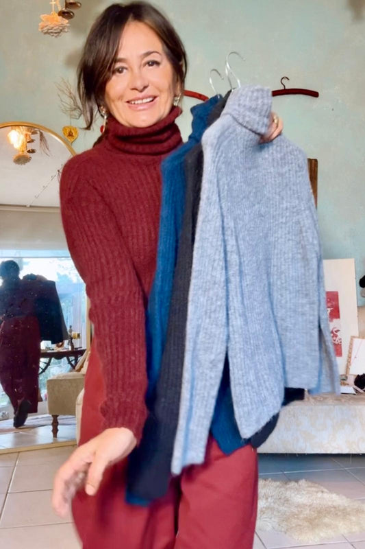 Camisola de Gola alta