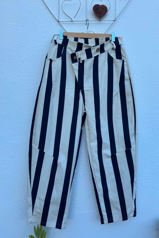 Calça Risca Ballon