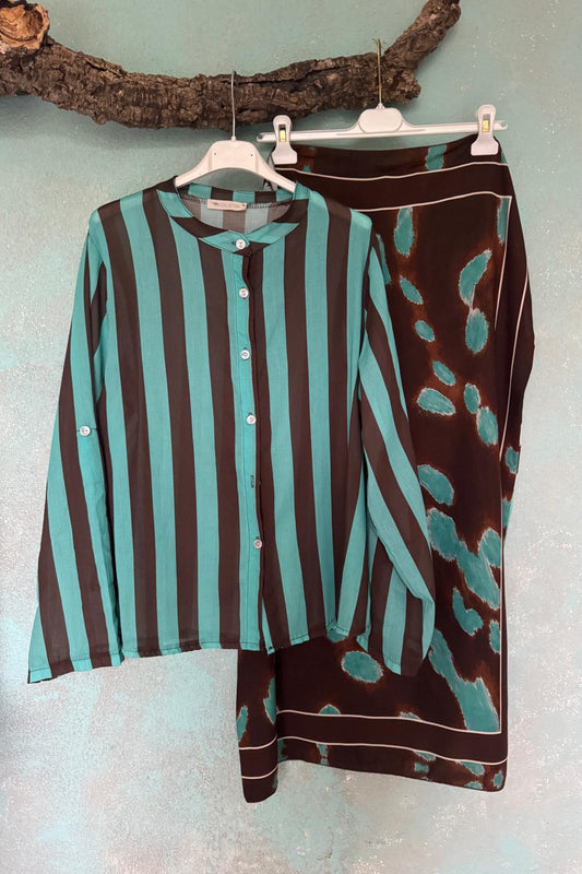 Conjunto Leo Blue