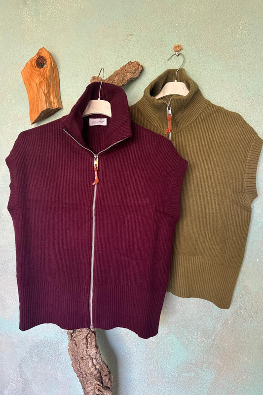 Colete c/ Zip