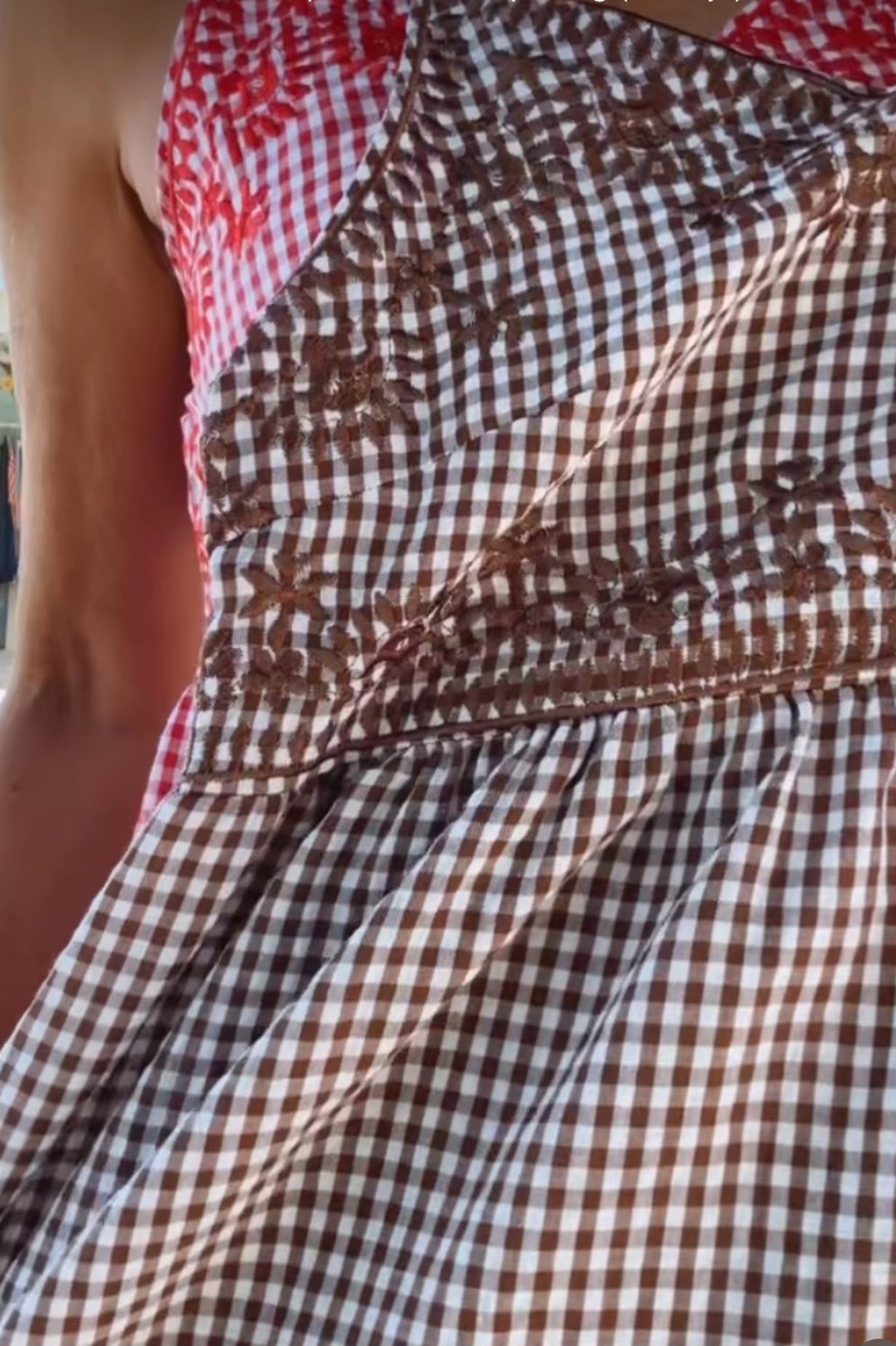 Vestido Vichy