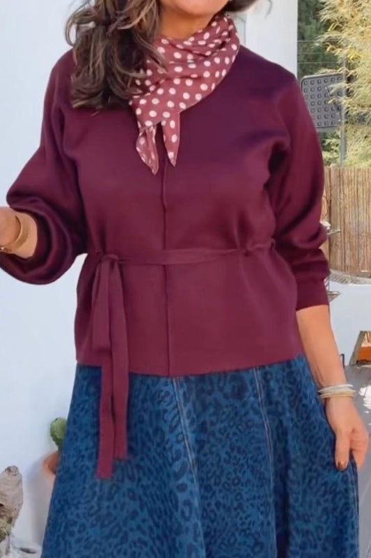 Camisola c/ atilho manga