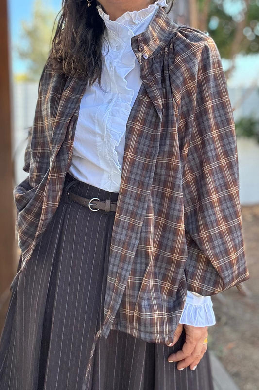 Bomber/ Camisa de xadrez