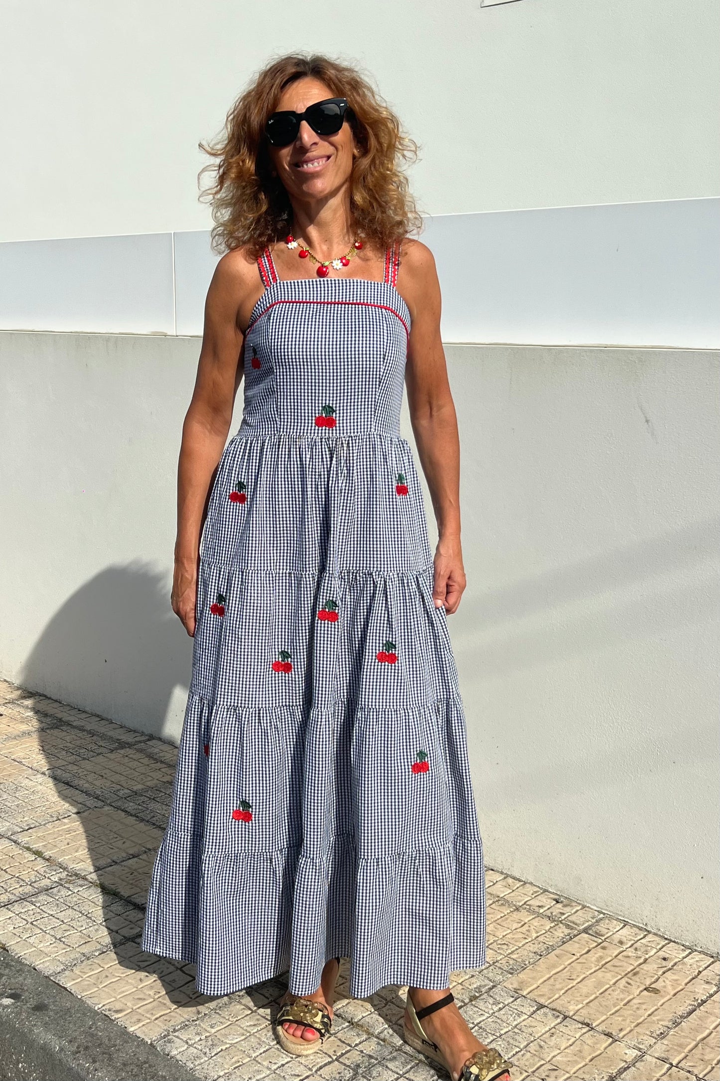 Vestido Alsas Cerejas