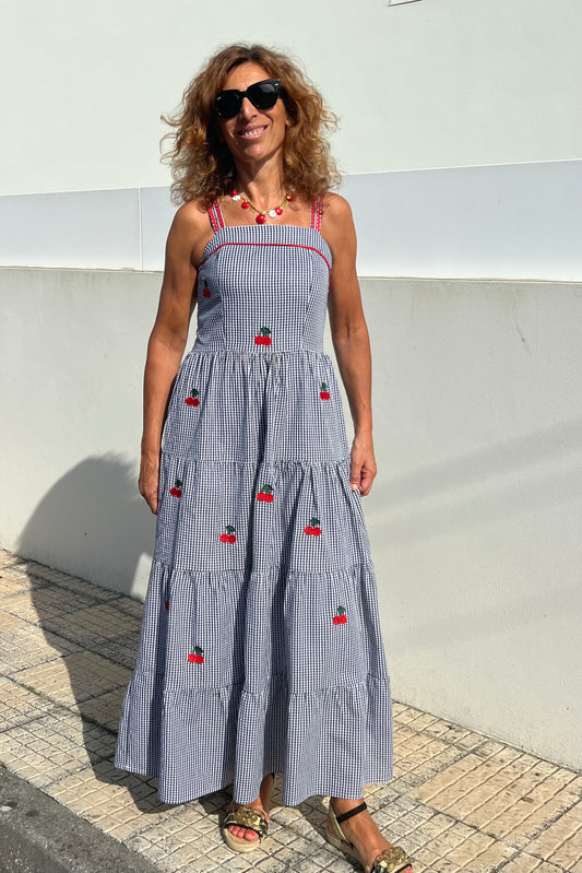 Vestido Alsas Cerejas