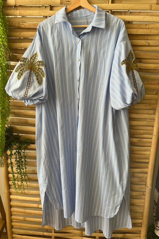 Vestido/Camiseiro Palmeira