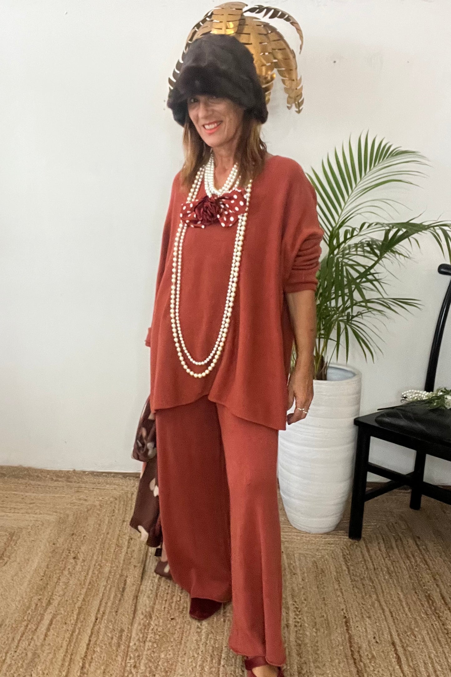 Conjunto Malha Comfy