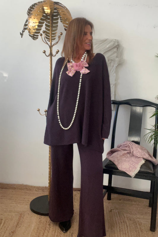 Conjunto Malha Comfy